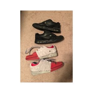 Emerica Ellington Skate Shoes Size 11.5 & Adio Bam V2 Shoes Size 10.5